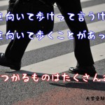上を向いて歩けって言うけど、下を向いて歩くことがあっても、見つかるものはたくさんある