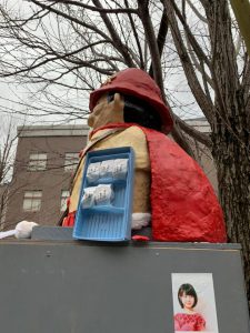 「ふしぎ発見な学風」2020年折田先生像・スーパーひとし君と本家折田先生か！？