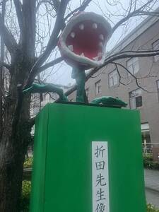 2024年折田先生像はクッパ城の守備に尽力したパックンフラワー！