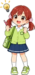 ひらめいたハルちゃん