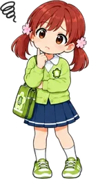 考えるハルちゃん