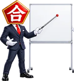 指し棒で説明