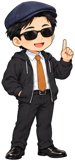 人差し指を立てて説明するミスターT先生